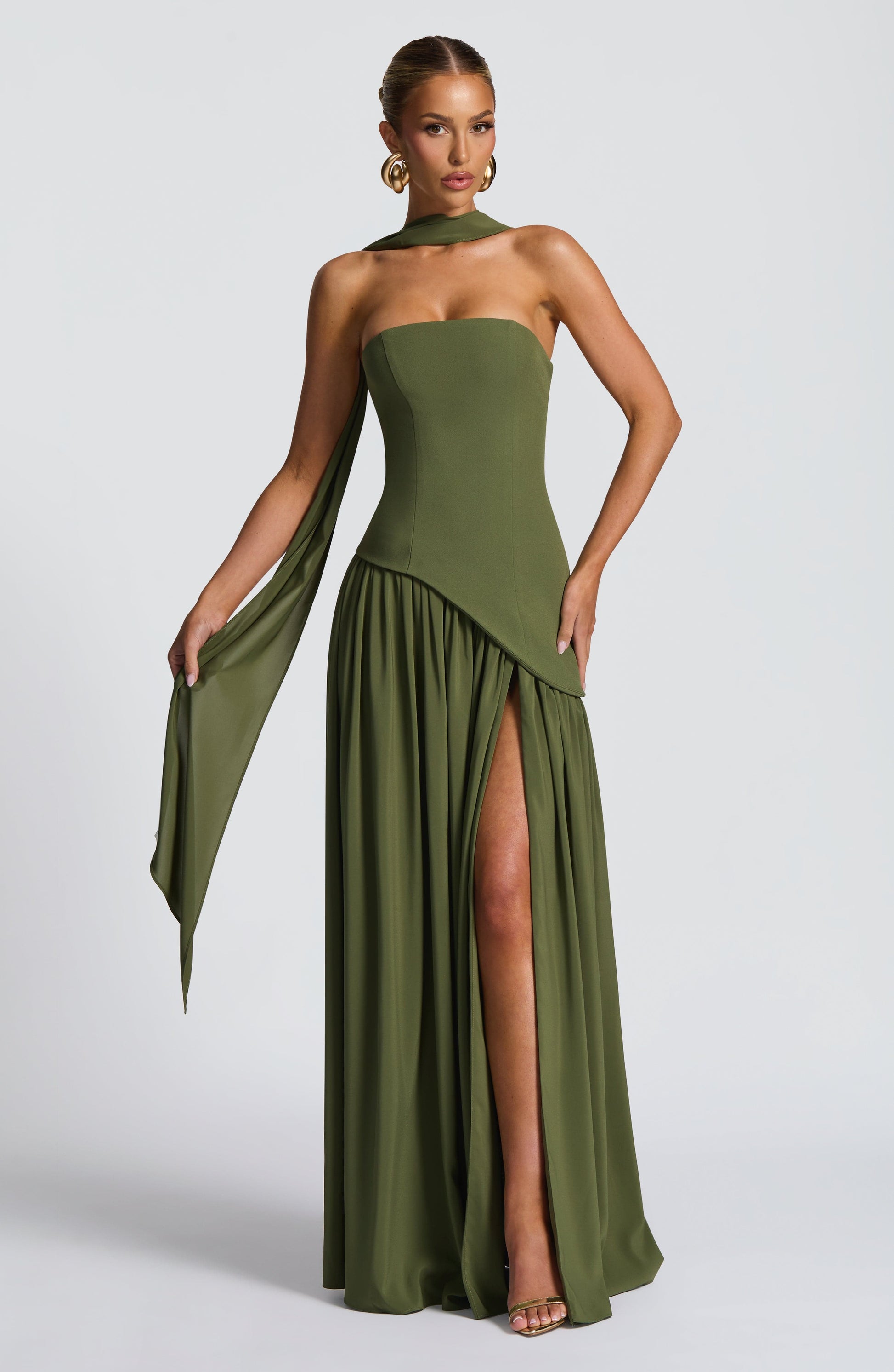 Maliyah Maxi Haljina - Khaki