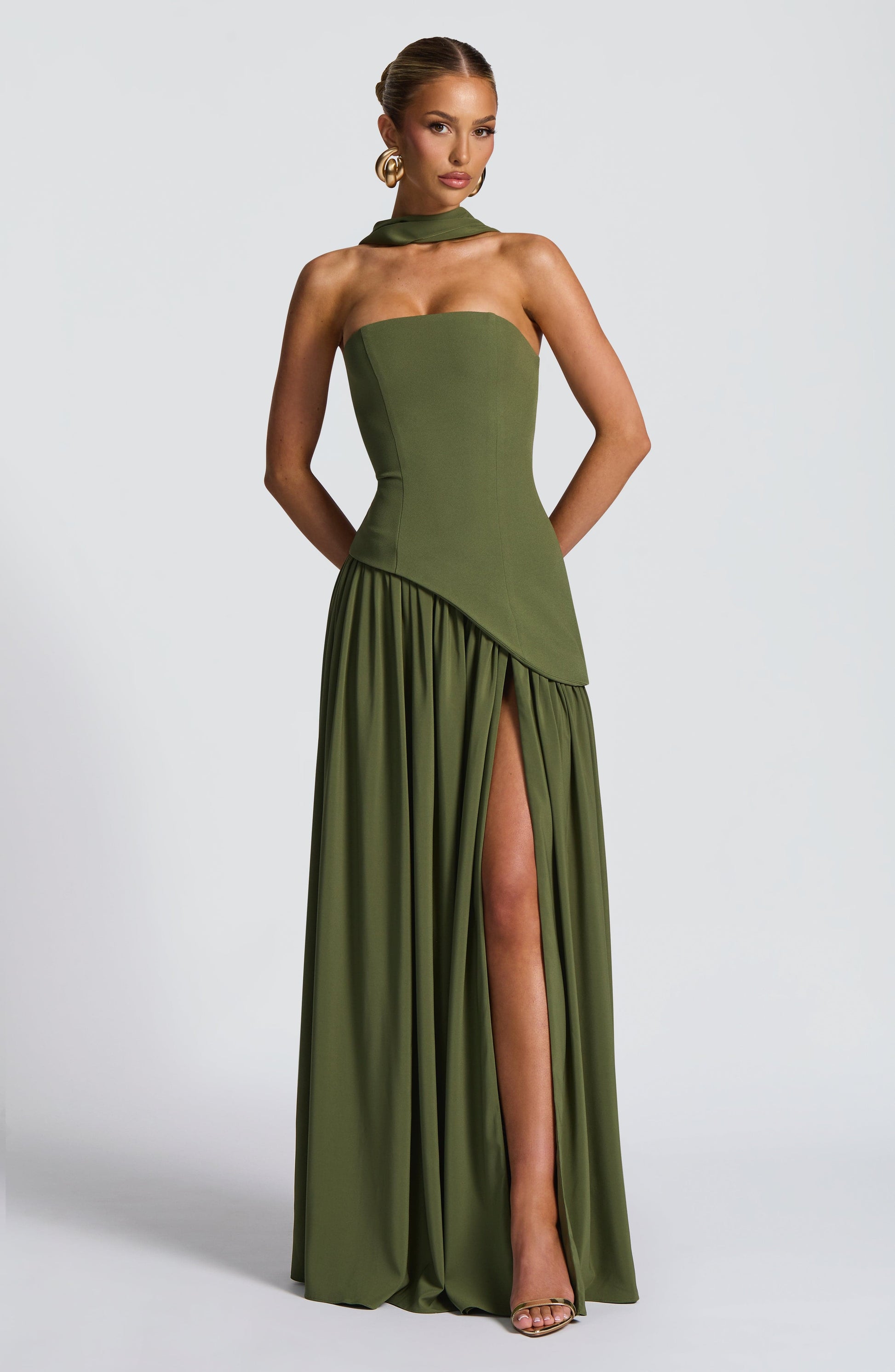 Maliyah Maxi Haljina - Khaki