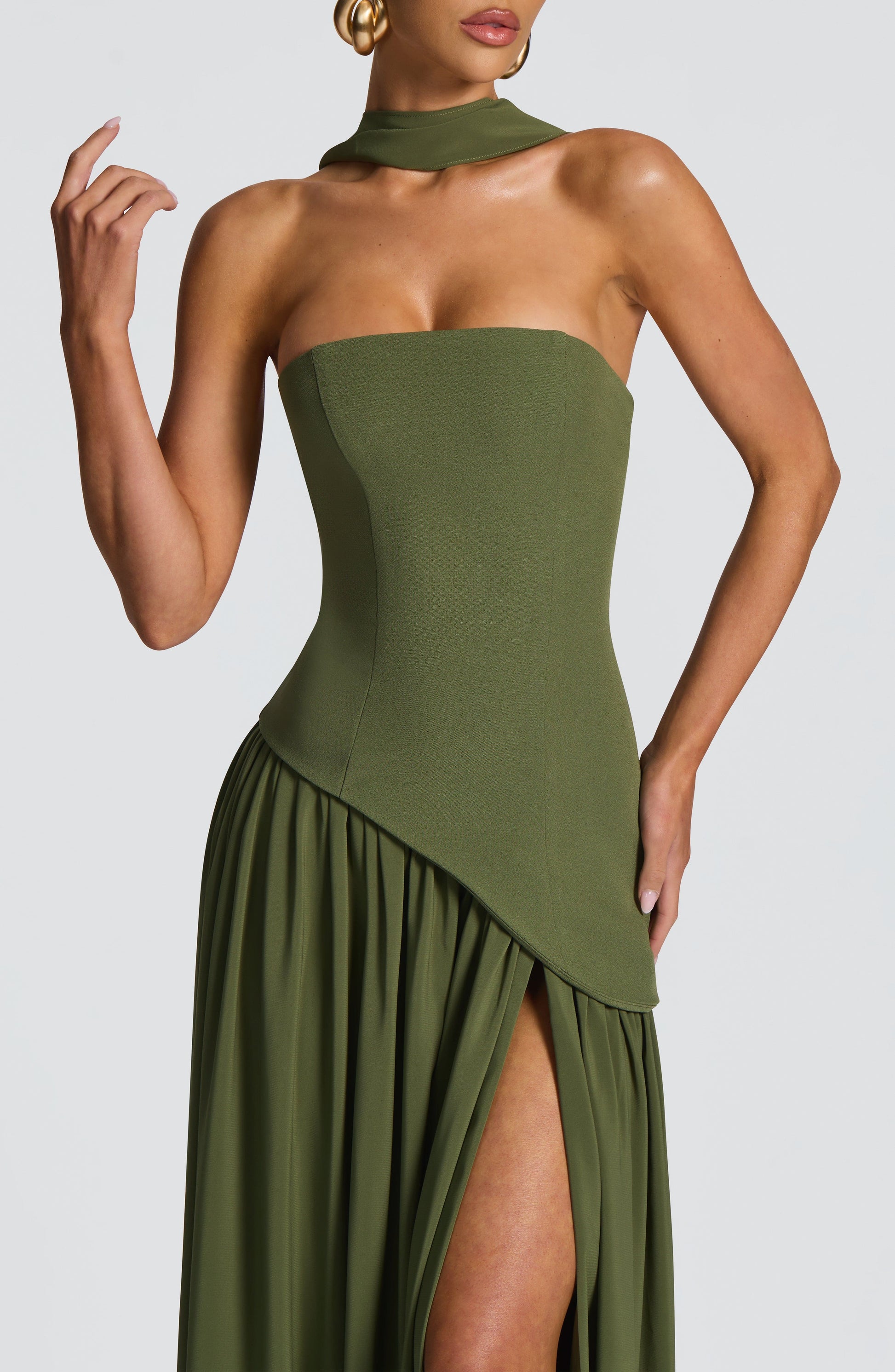 Maliyah Maxi Haljina - Khaki