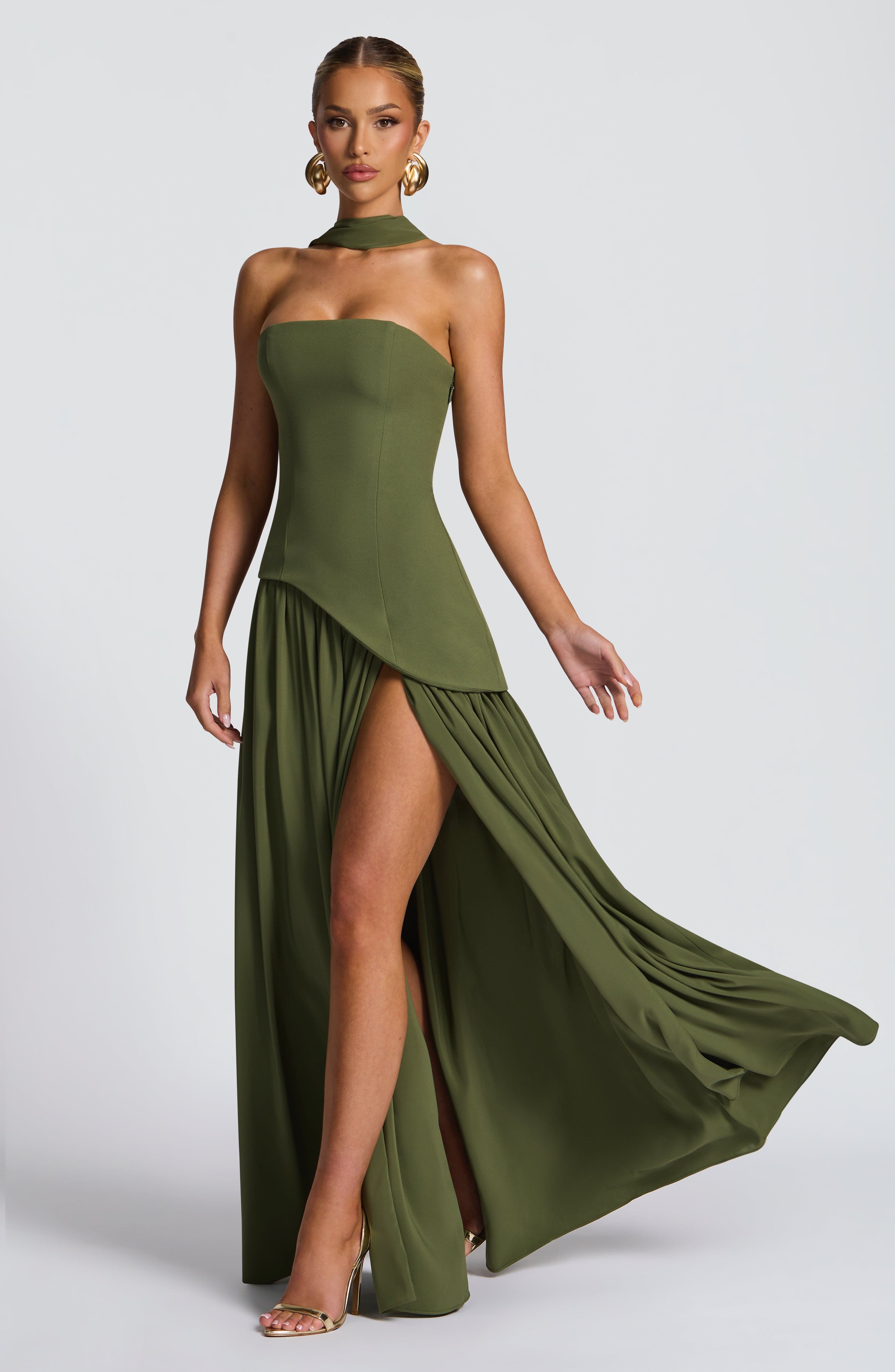 Maliyah Maxi Haljina - Khaki