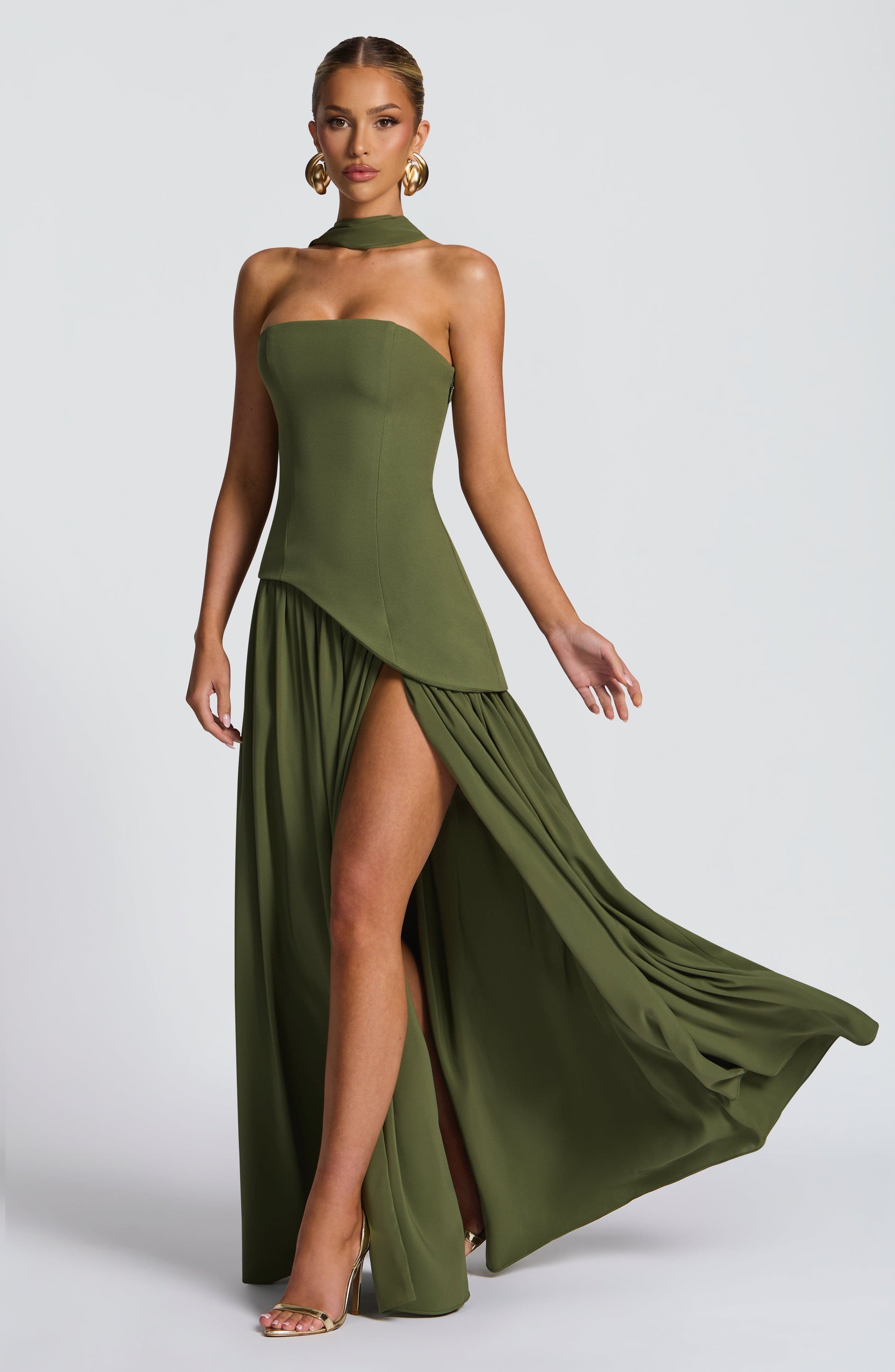 Maliyah Maxi Haljina - Khaki