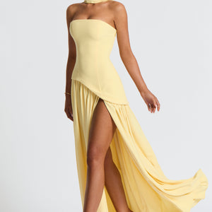 Maliyah Maxi Haljina - Limun