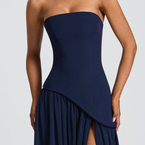 Maliyah Maxi Haljina - Mornarsko plava