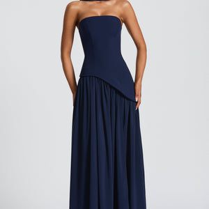 Maliyah Maxi Haljina - Mornarsko plava