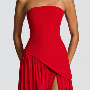 Maliyah Maxi Haljina - Crvena