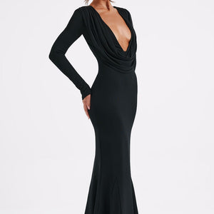 Martina Maxi Haljina - Crna