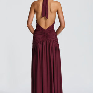 Melania Maxi Haljina - Trešnja Lak