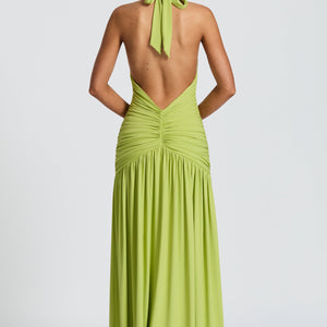 Melania Maxi Haljina - Maslinasta