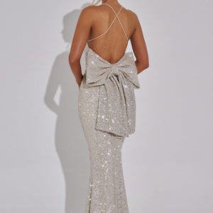 Meridith Maxi Haljina - Šampanjac