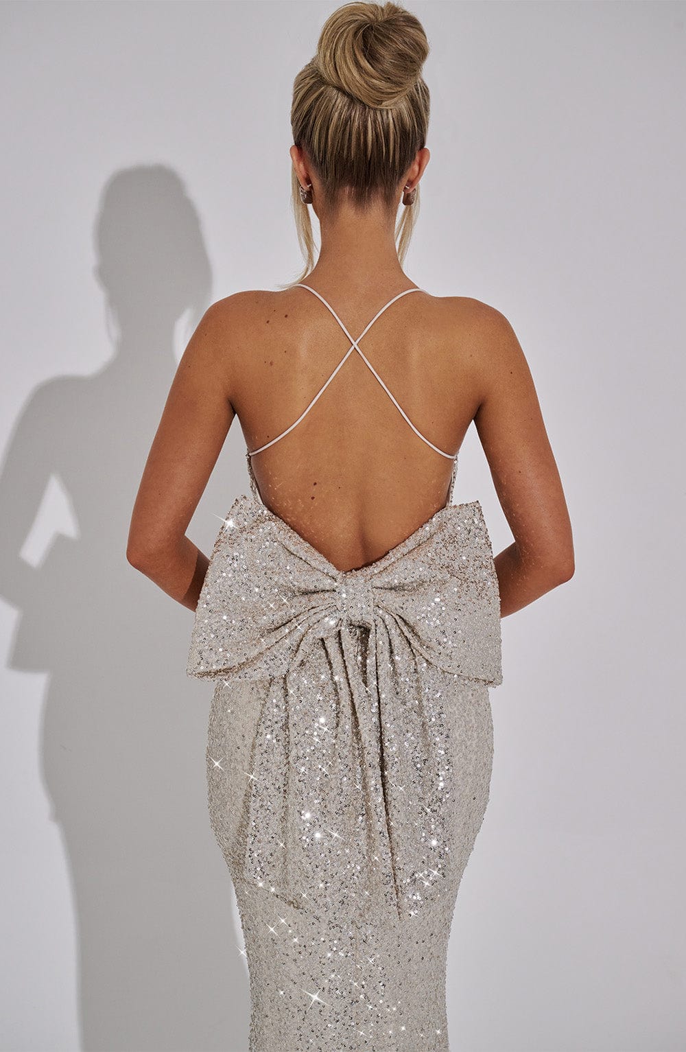 Meridith Maxi Haljina - Šampanjac