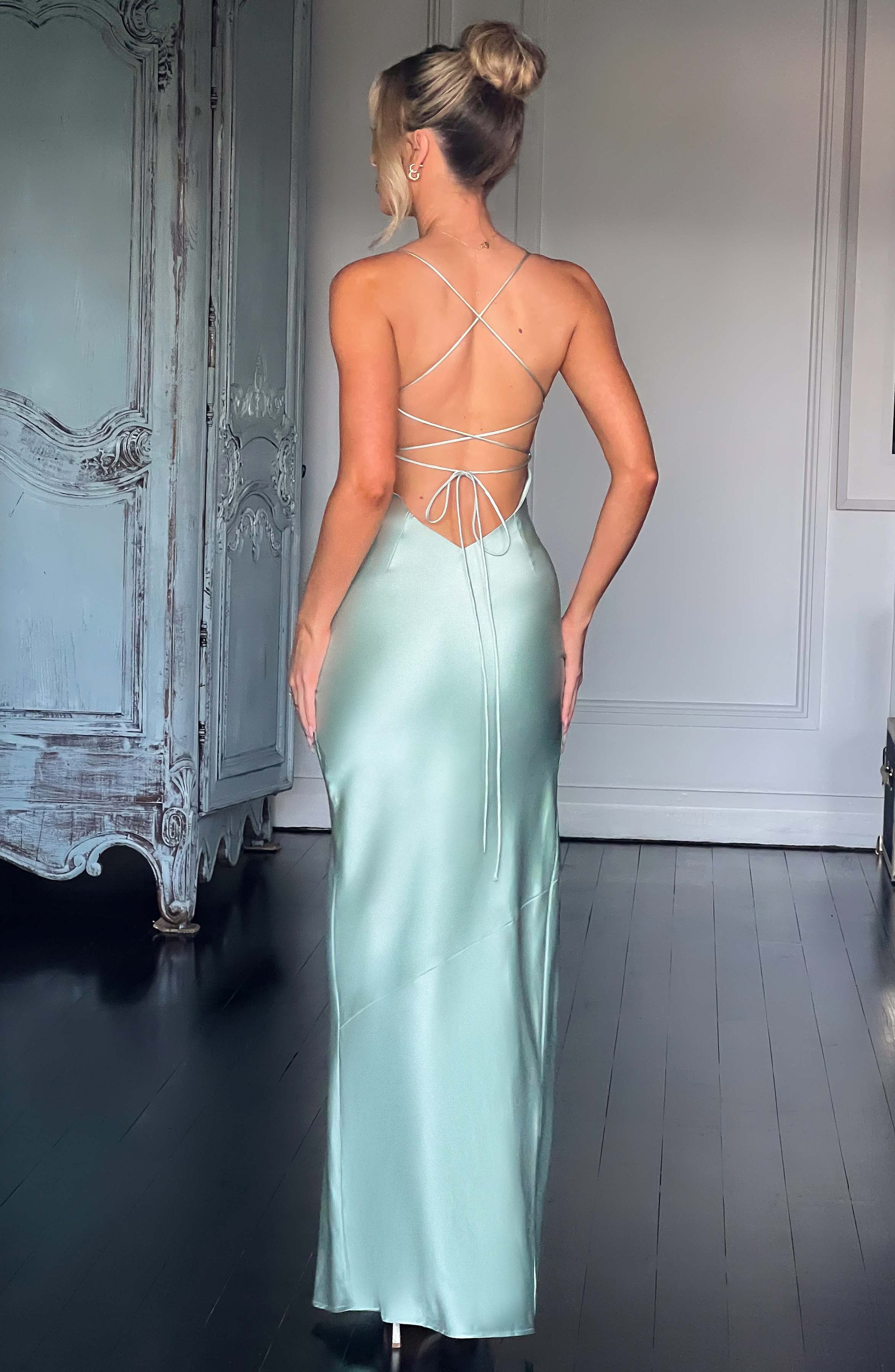 Misha Maxi Haljina - Salvia