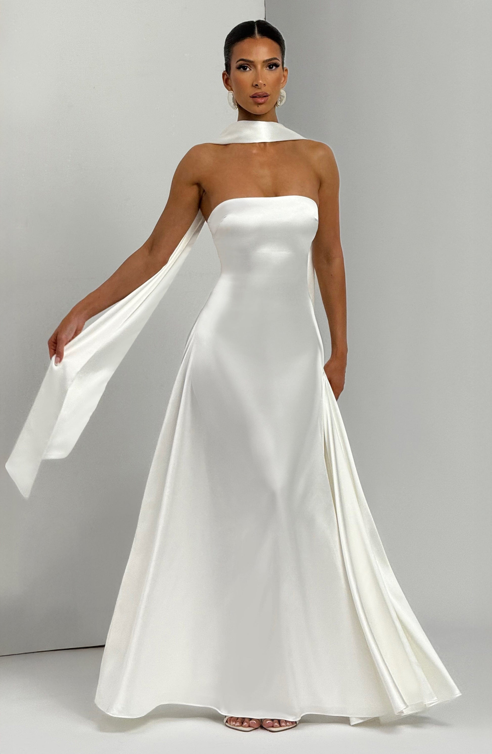 Morven Maxi Haljina - Slonovača