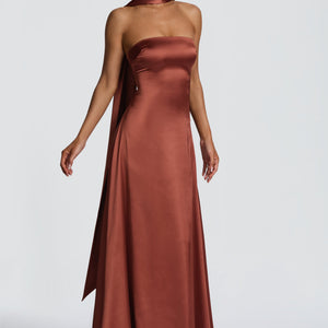 Morven Maxi Haljina - Rđa