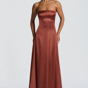 Morven Maxi Haljina - Rđa