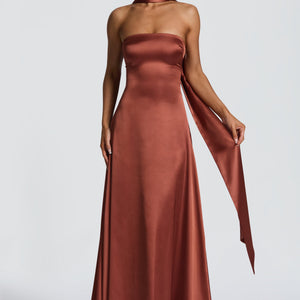 Morven Maxi Haljina - Rđa