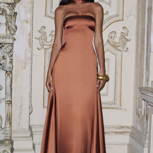 Morven Maxi Haljina - Rđa