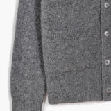 Alpakový kardigan - šedý antracit
