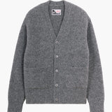 Alpakový kardigan - šedý antracit