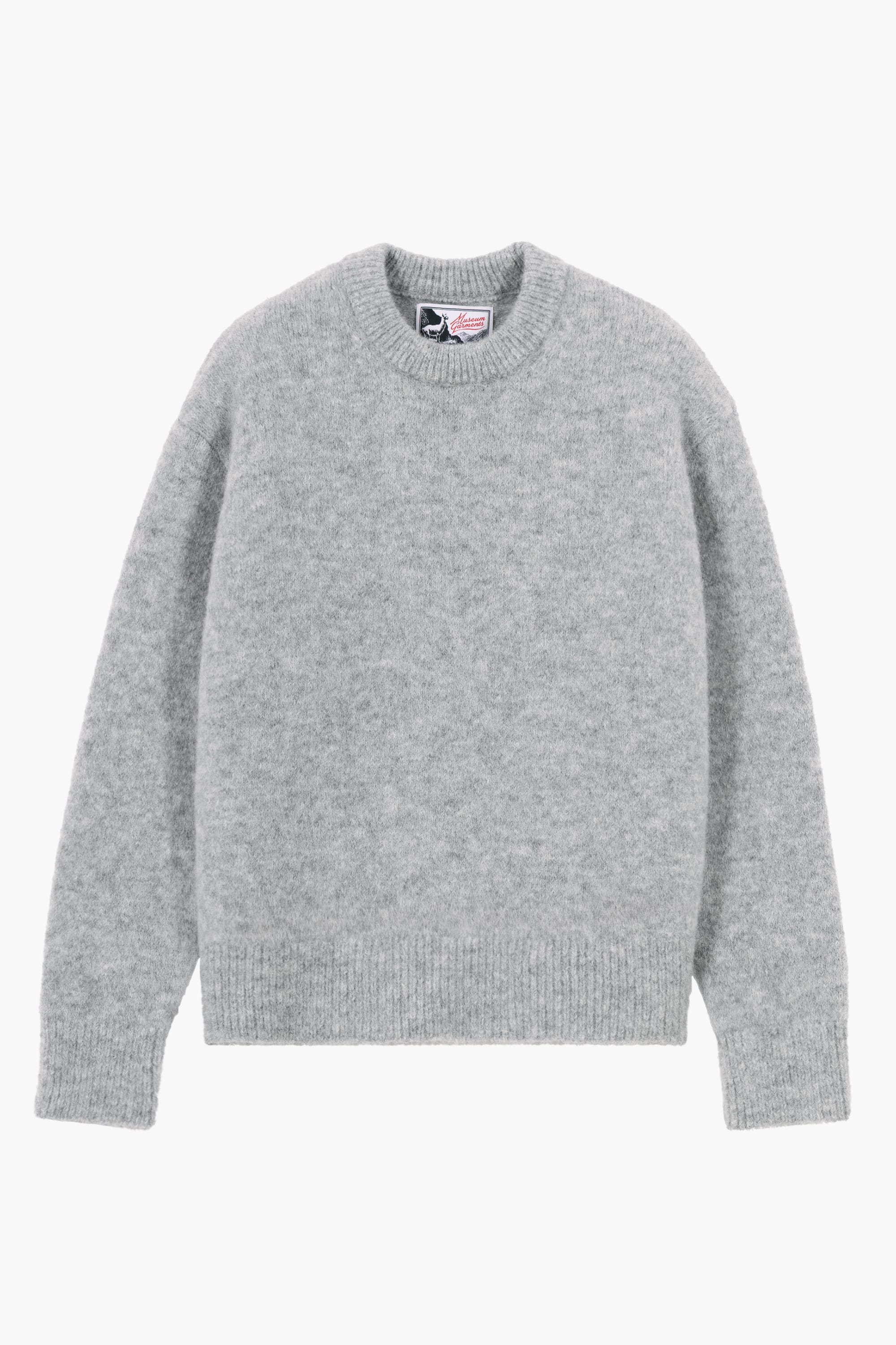 Gray Alpaca Sweater