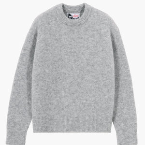 Gray Alpaca Sweater