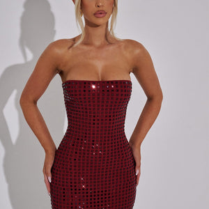 Neriah Maxi Haljina - Vino