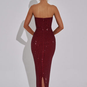 Neriah Maxi Haljina - Vino