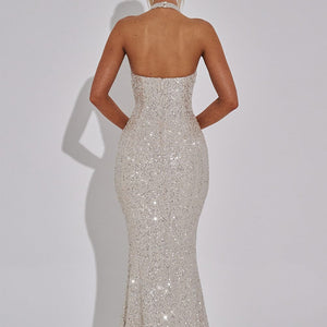 Odette Maxi Haljina - Šampanjac