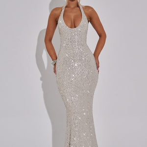 Odette Maxi Haljina - Šampanjac