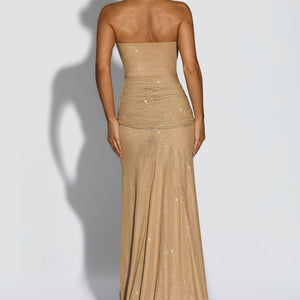 Paula Maxi Haljina - Zlatni Sjaj