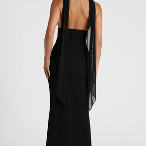 Paulina Maxi Haljina - Crna