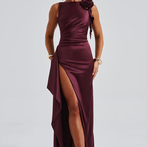 Peggy Maxi Haljina - ČCherry Lak