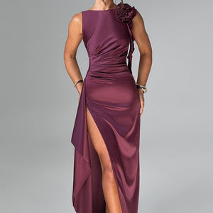 Peggy Maxi Haljina - ČCherry Lak