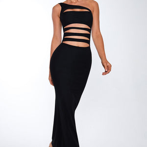 Phoenix Maxi Haljina - Crna