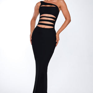 Phoenix Maxi Haljina - Crna