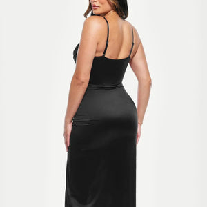 Haljina midi s čipkastim detaljima i cvjetnim uzorkom