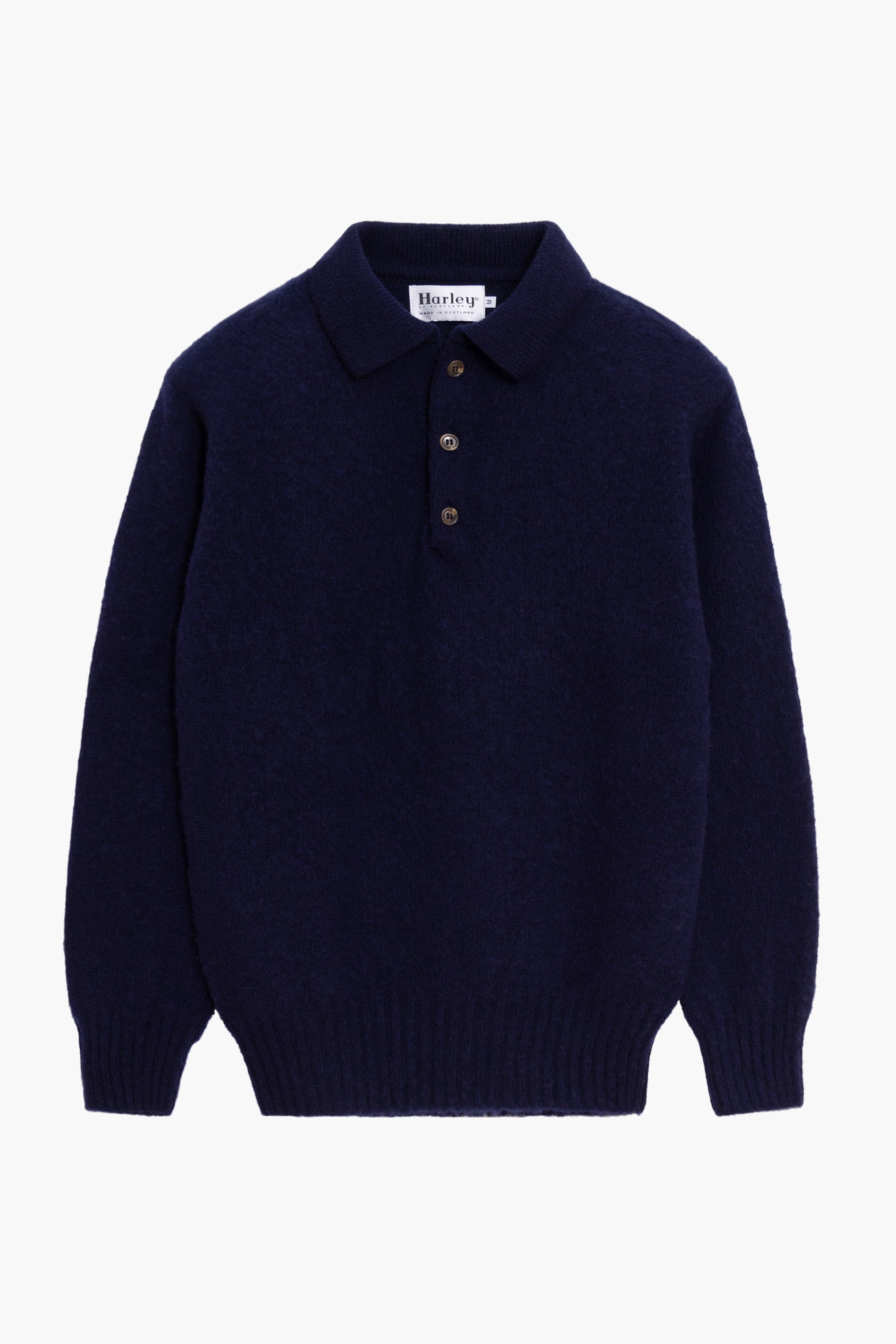 Tamno plavi pulover s polo