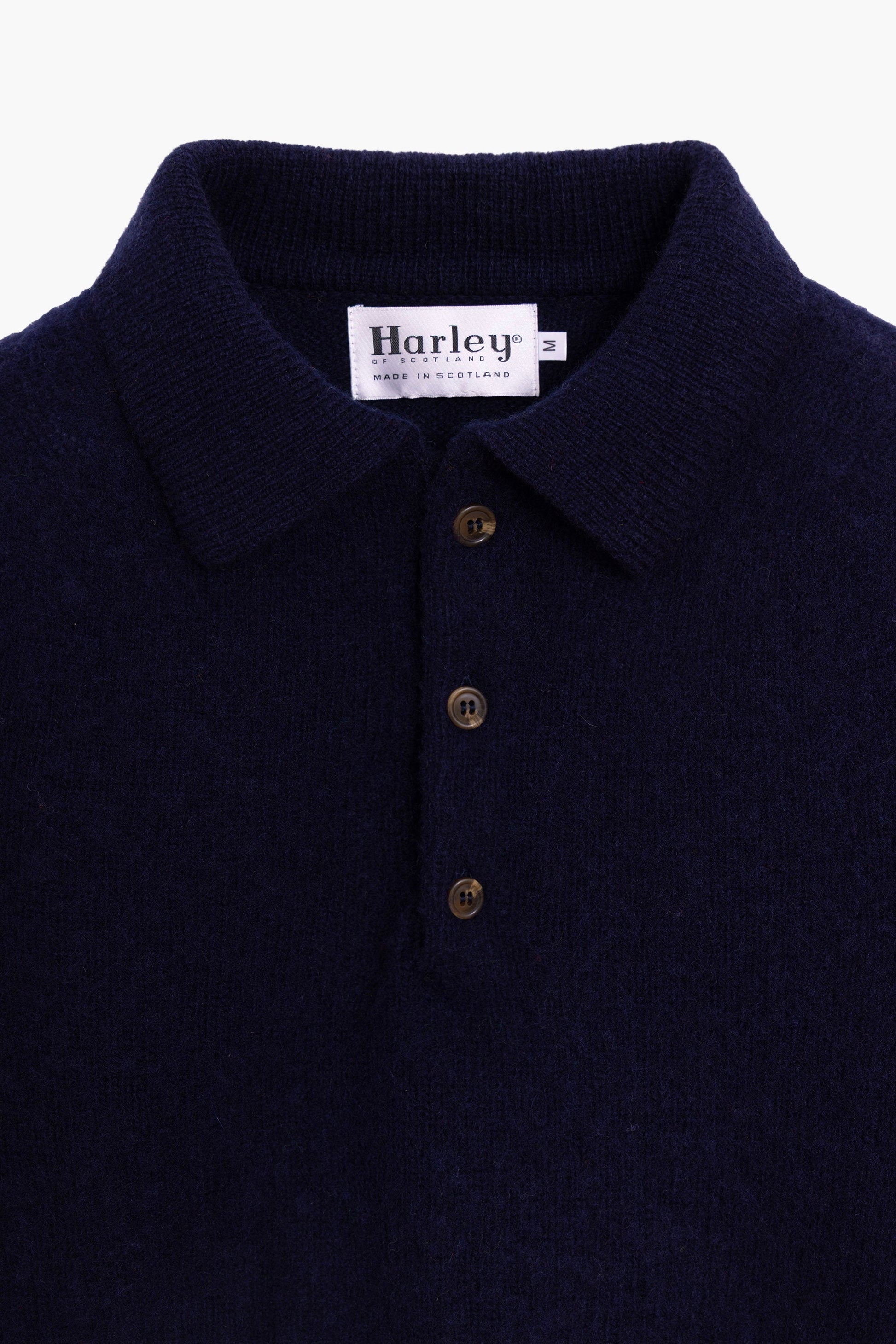 Tamno plavi pulover s polo