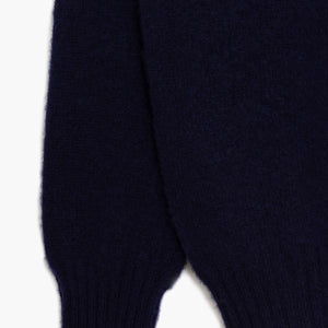 Tamno plavi pulover s polo