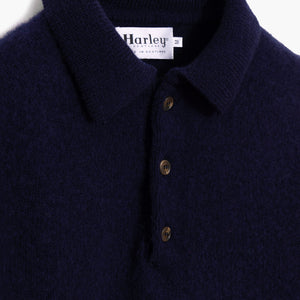 Tamno plavi pulover s polo