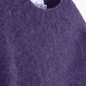 Pulover Shaggy Dog od vune - Ljubičasti