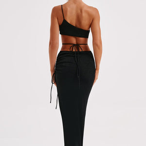 Rachelle Maxi Haljina - Crna