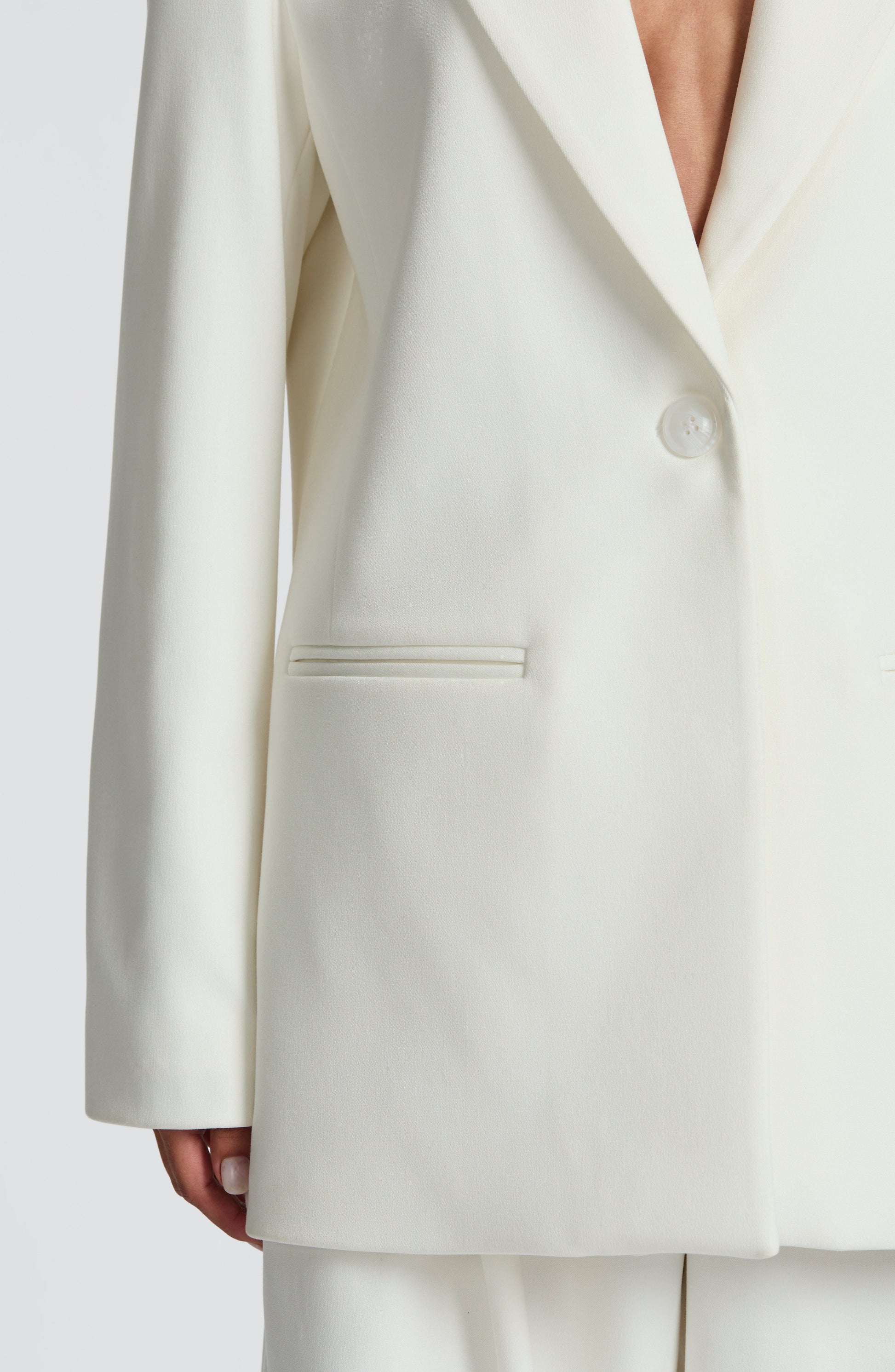 Reece Blazer - Slonova kost