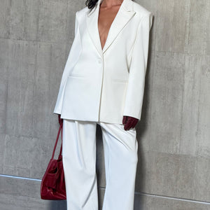 Reece Blazer - Slonova kost