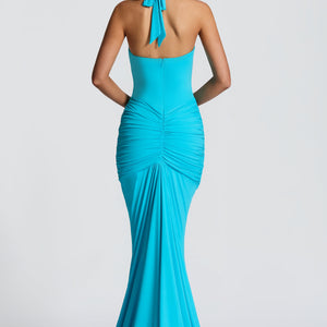 Rosetta Maxi Haljina - Aqua