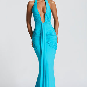 Rosetta Maxi Haljina - Aqua