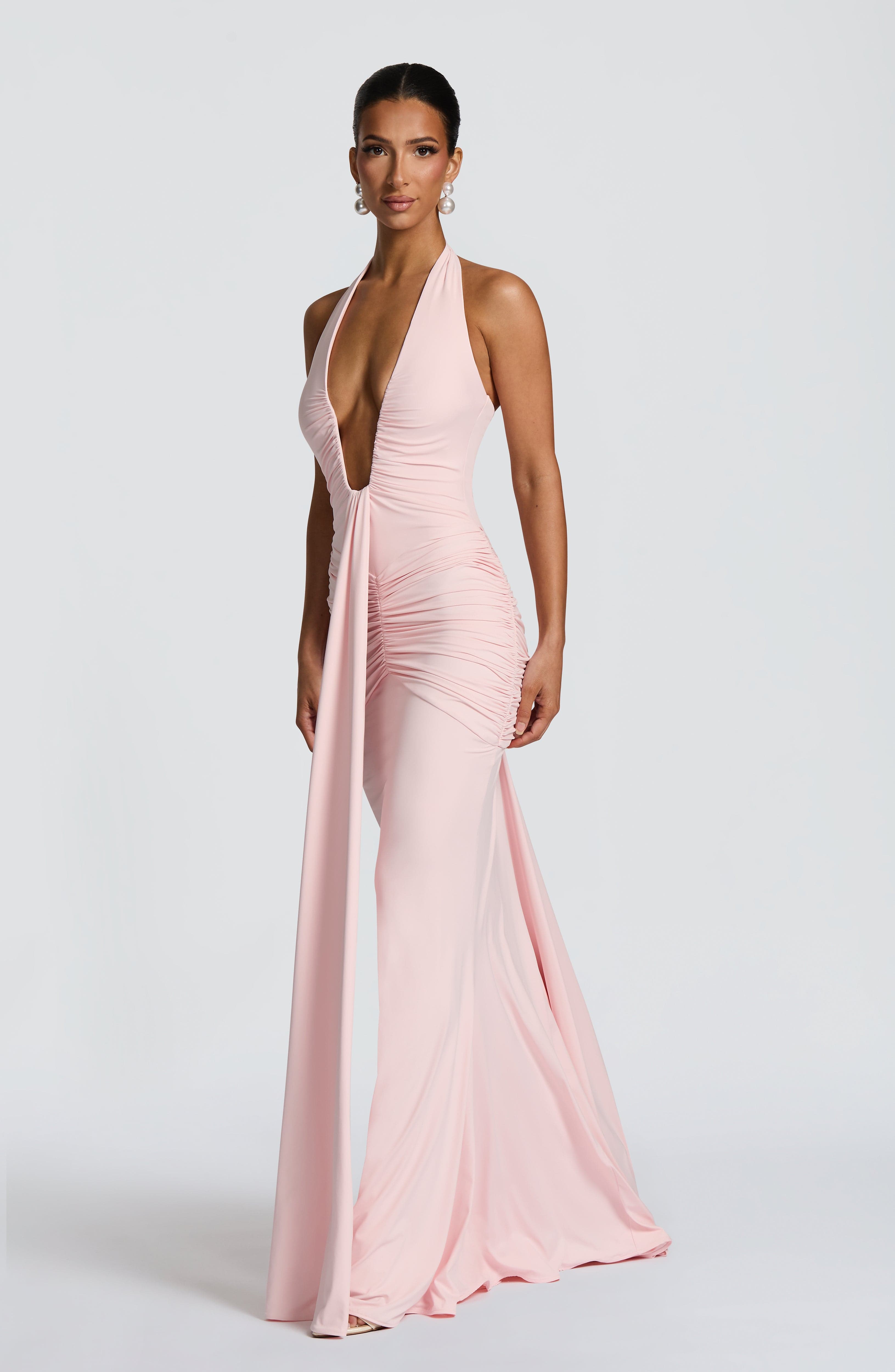 Rosetta Maxi Haljina - Blush