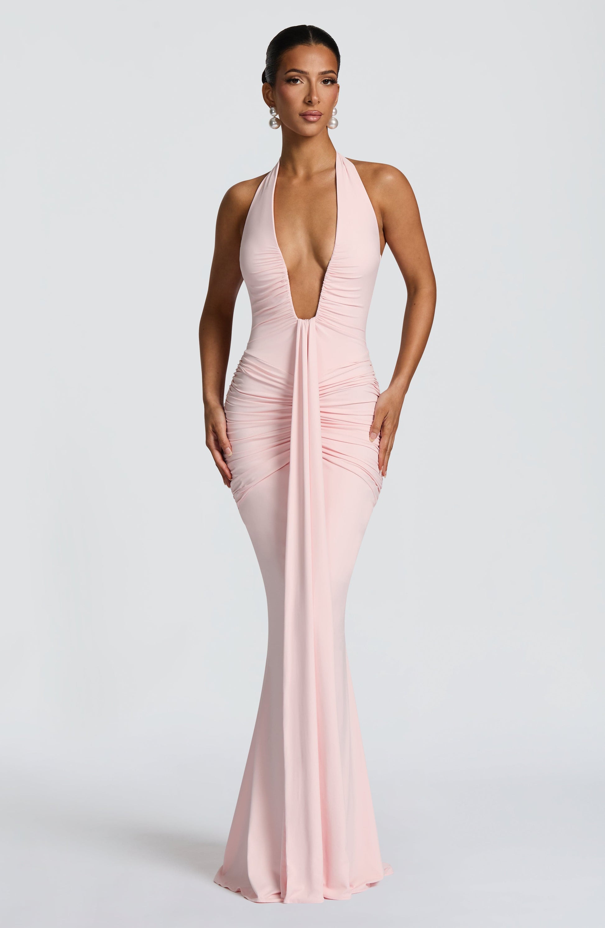 Rosetta Maxi Haljina - Blush