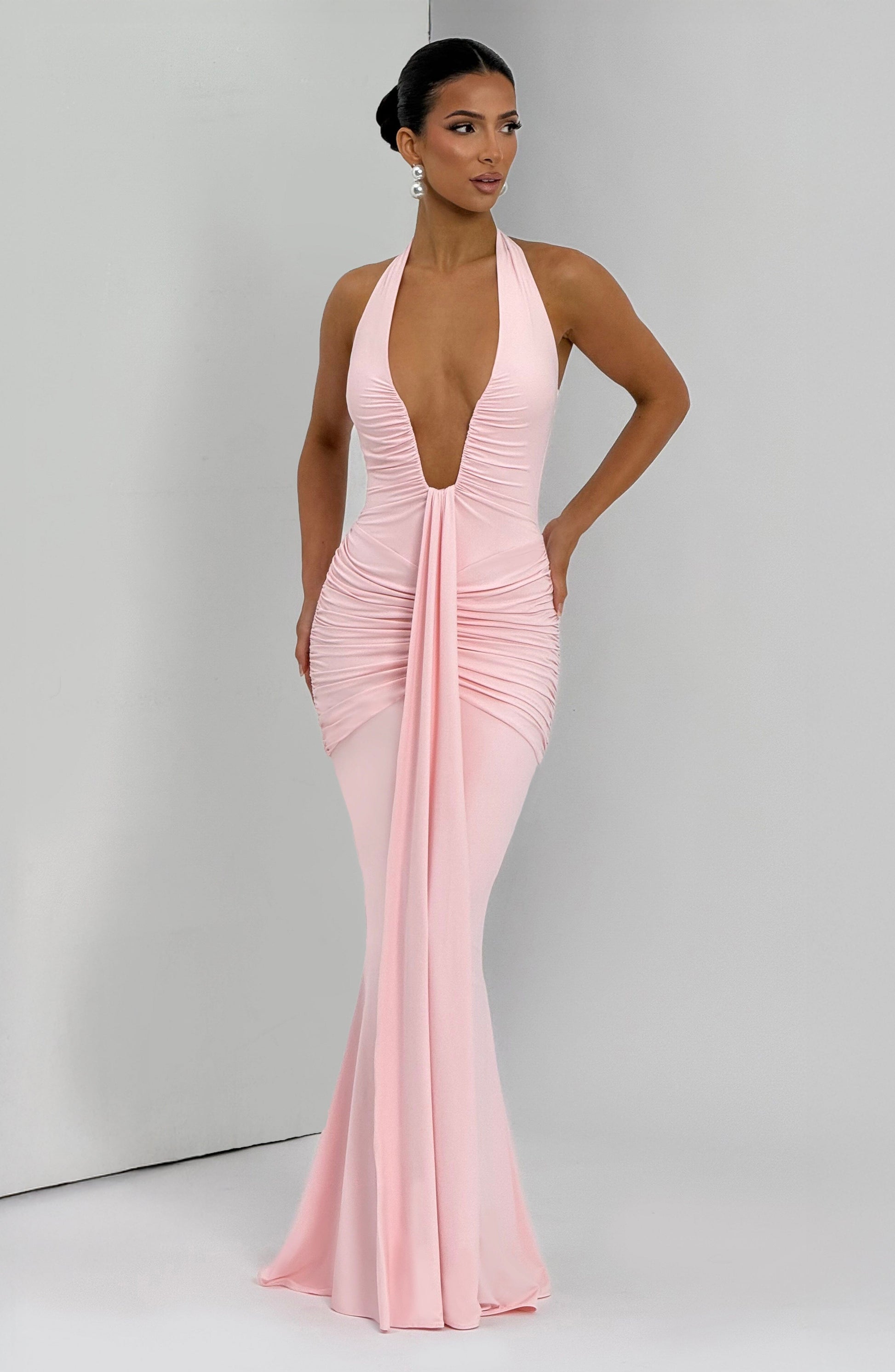 Rosetta Maxi Haljina - Blush