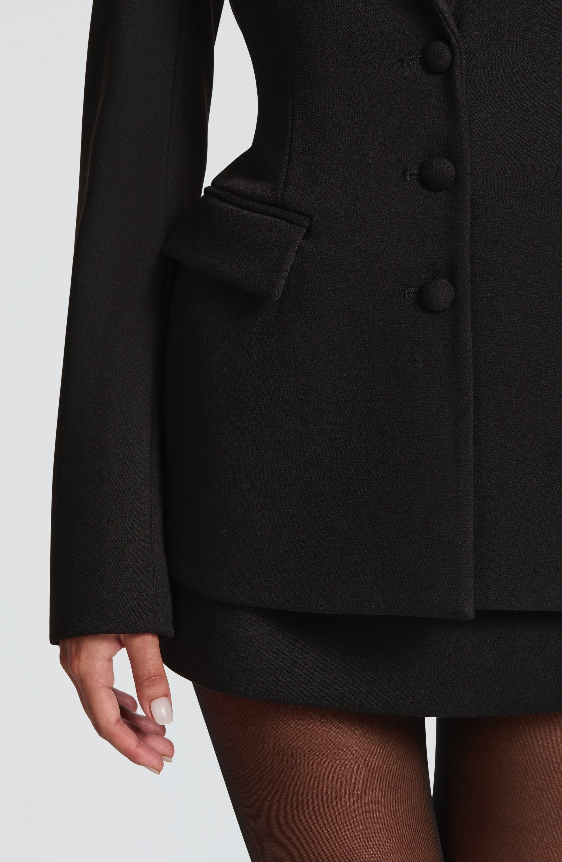 Rowena Blazer - Crna