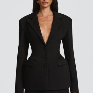 Rowena Blazer - Crna